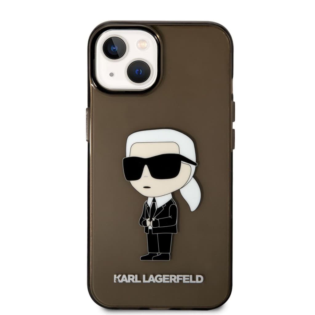 Karl Lagerfeld IML Ikonik NFT Zadní Kryt pro iPhone 14 Plus Black - náhled 2