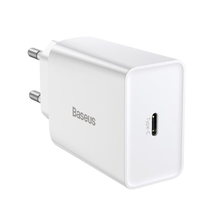 Baseus CCFS-SN02 Speed Mini Nabíječka USB-C 20W White - náhled 2