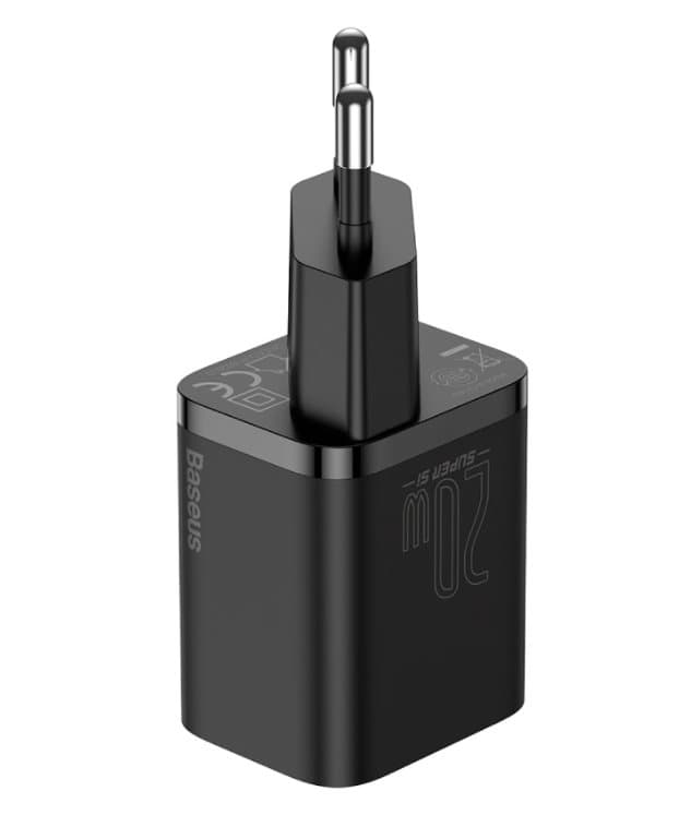 Baseus CCSUP-B01 Super Si Quick Nabíječka USB-C 20W Black - náhled 2