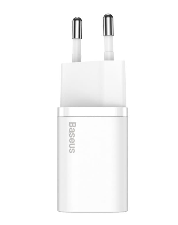 Baseus CCSUP-B02 Super Si Quick Nabíječka USB-C 20W White - náhled 2