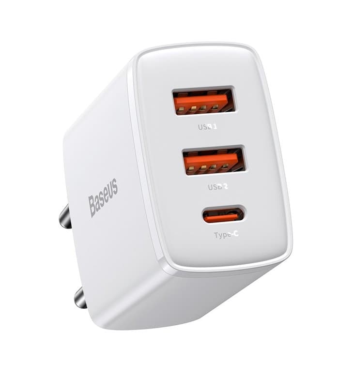 Baseus CCXJ-E02 Compact Quick Nabíječka USB-C 30W White - náhled 2
