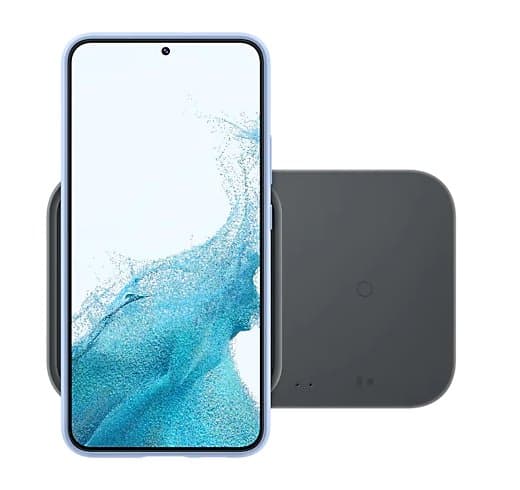 EP-P5400TBE Samsung DUO Podložka pro Bezdrátové Nabíjení Black + Adaptér - náhled 2