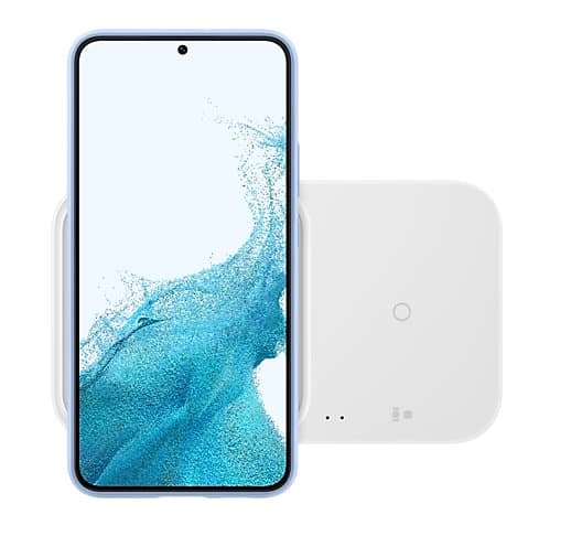 Originální bezdrátová nabíječka EP-P5400BWE Samsung DUO White - náhled 2
