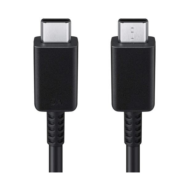 EP-DX510JBE Samsung Type C/Type C Datový Kabel 5A 1.8m Black - náhled 2