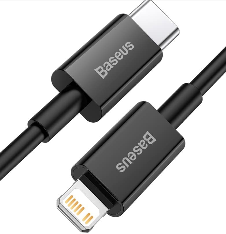 Baseus CATLYS-C01 Superior Fast Charging Datový Kabel USB-C to Lightning 20W 2m Black - náhled 2