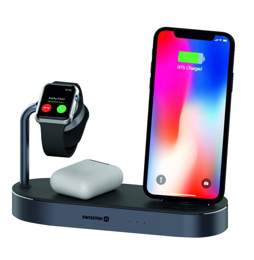Swissten wireless nabíječka 4in1 mfi - náhled 2