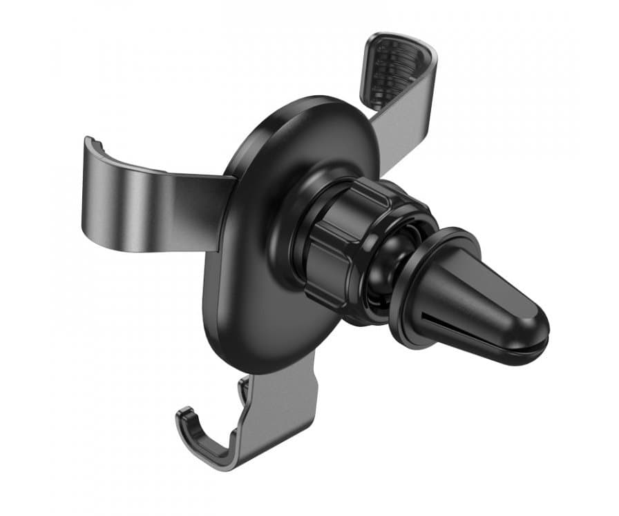 HOCO Car Holder Gravity for Air Outlet CA56 Plus Metal Armour Black - náhled 2