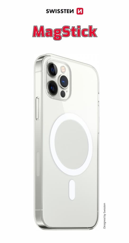 Pouzdro swissten clear jelly magstick iphone 11 pro transparentní - náhled 2