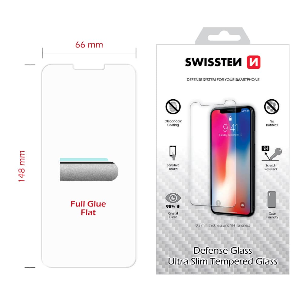 Tvrzené sklo Swissten huawei p smart plus/nova 3i - náhled 2