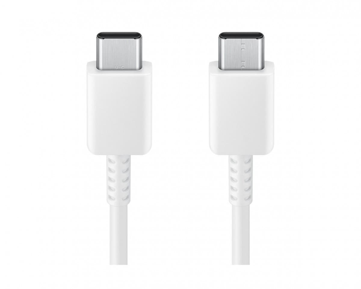 Datový kabel EP-DX310JWE Samsung Type C/Type C Datový Kabel 3A 1.8m White (Bulk) - náhled 2