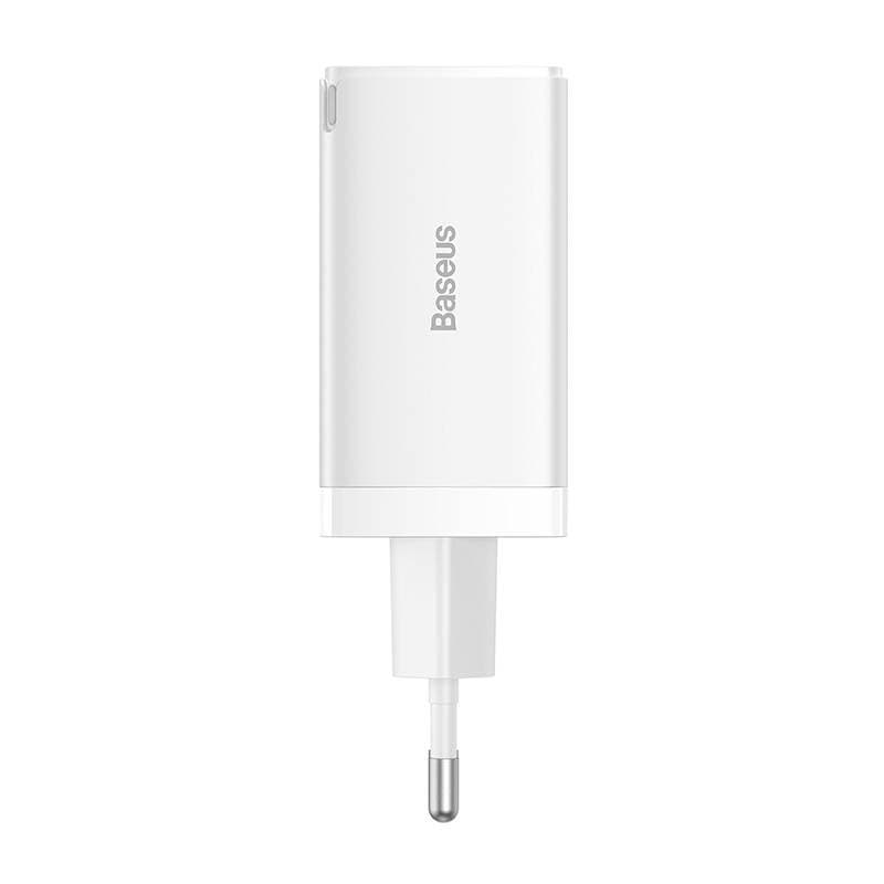 Baseus CCGP120202 GaN5 Pro Quick Nabíječka USB + 2x USB-C 65W White - náhled 2