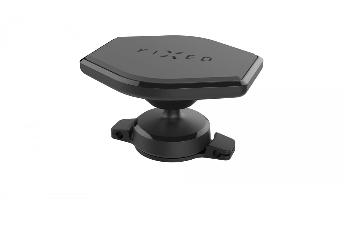 Magnetický držák FIXED Icon Flex na palubní desku s kloubem, černý - náhled 2