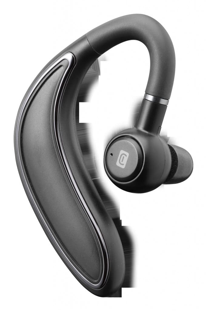 Bluetooth headset Cellularline Bold s ergonomickým tvarem, černý - náhled 2