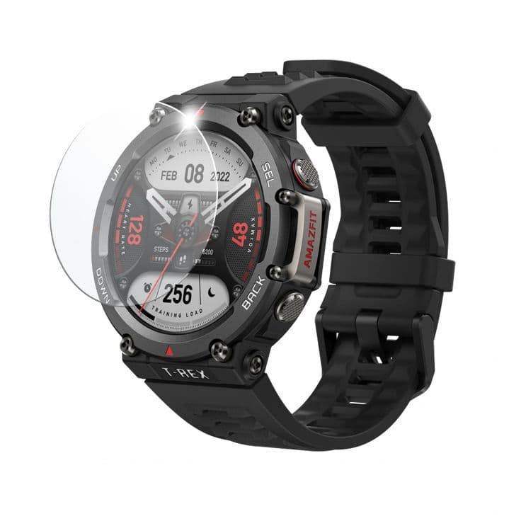 Ochranné tvrzené sklo FIXED pro smartwatch Amazfit T-Rex 2, 2ks v balení, čiré - náhled 2