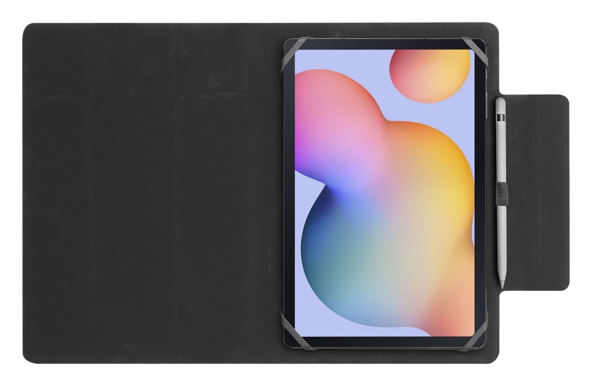 Univerzální tabletové pouzdro se stojánkem Cellularline CLICKCASE, 10,5", černé - náhled 2