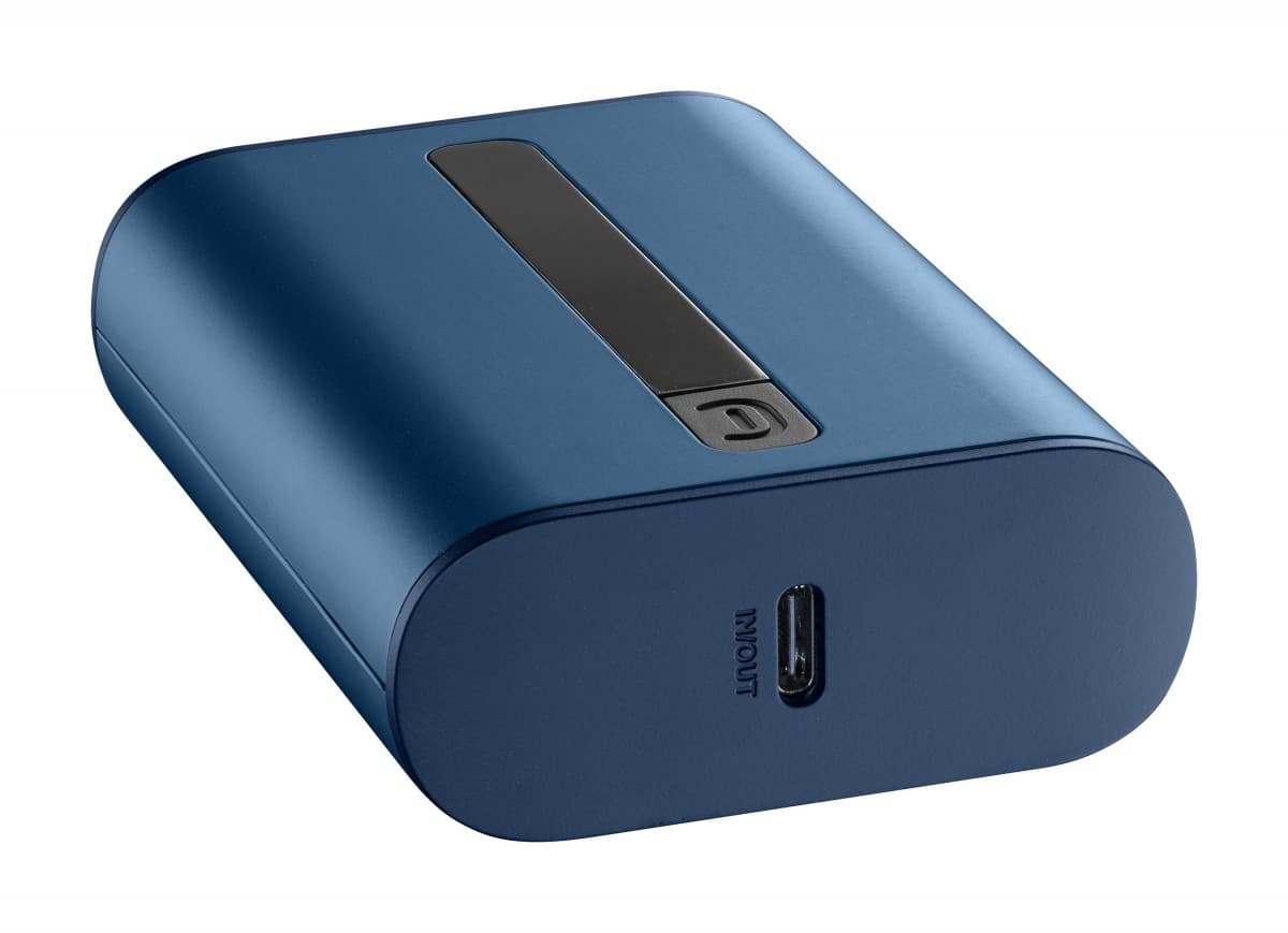 Powerbanka Cellularline Thunder 10 000 mAh, modrá - náhled 2