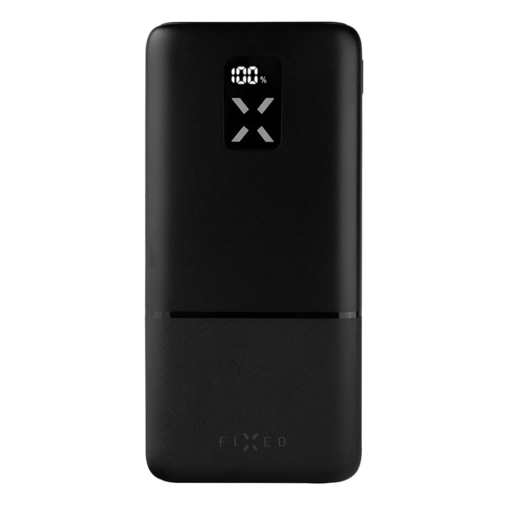 Powerbanka FIXED Zen 20 s LCD displejem a výstupem PD 20W, 20 000 mAh, černá - náhled 2