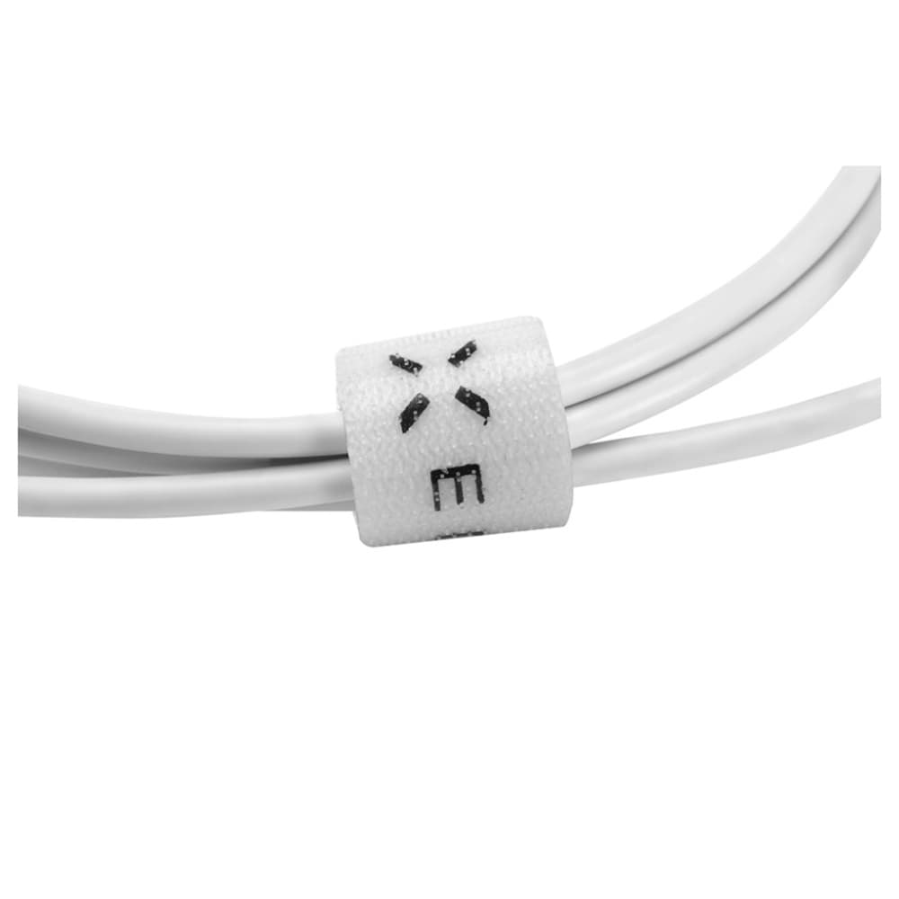 Datový a nabíjecí kabel FIXED s konektory USB/USB-C, USB 2.0, 1 metr, bílý - náhled 2