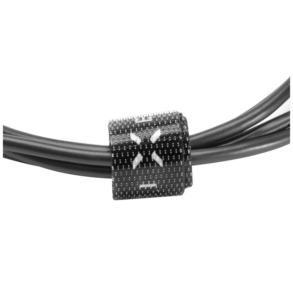 Dlouhý datový a nabíjecí kabel FIXED s konektory USB/USB-C, USB 2.0, 2 metry, černý - náhled 2