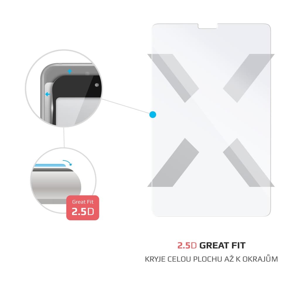Ochranné tvrzené sklo FIXED pro Lenovo TAB M10 FHD Plus, čiré - náhled 2