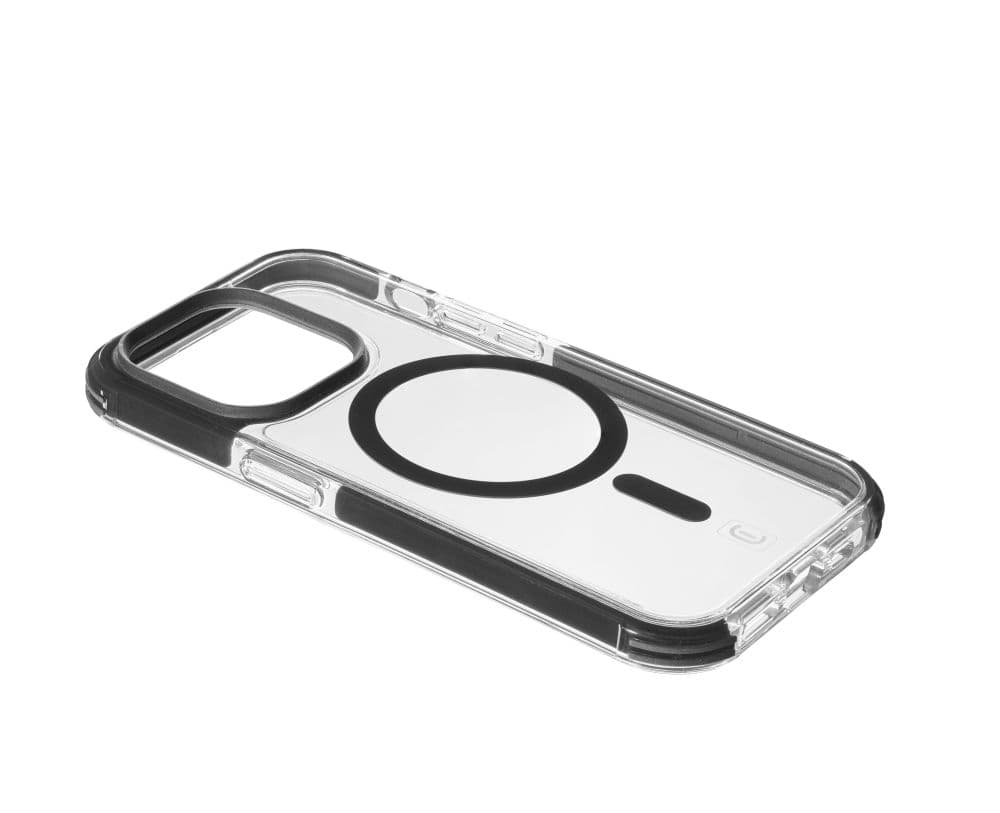 Ochranný kryt Cellularline Tetra Force Strong Guard Mag s podporou Magsafe pro Apple iPhone 15, transparentní - náhled 2