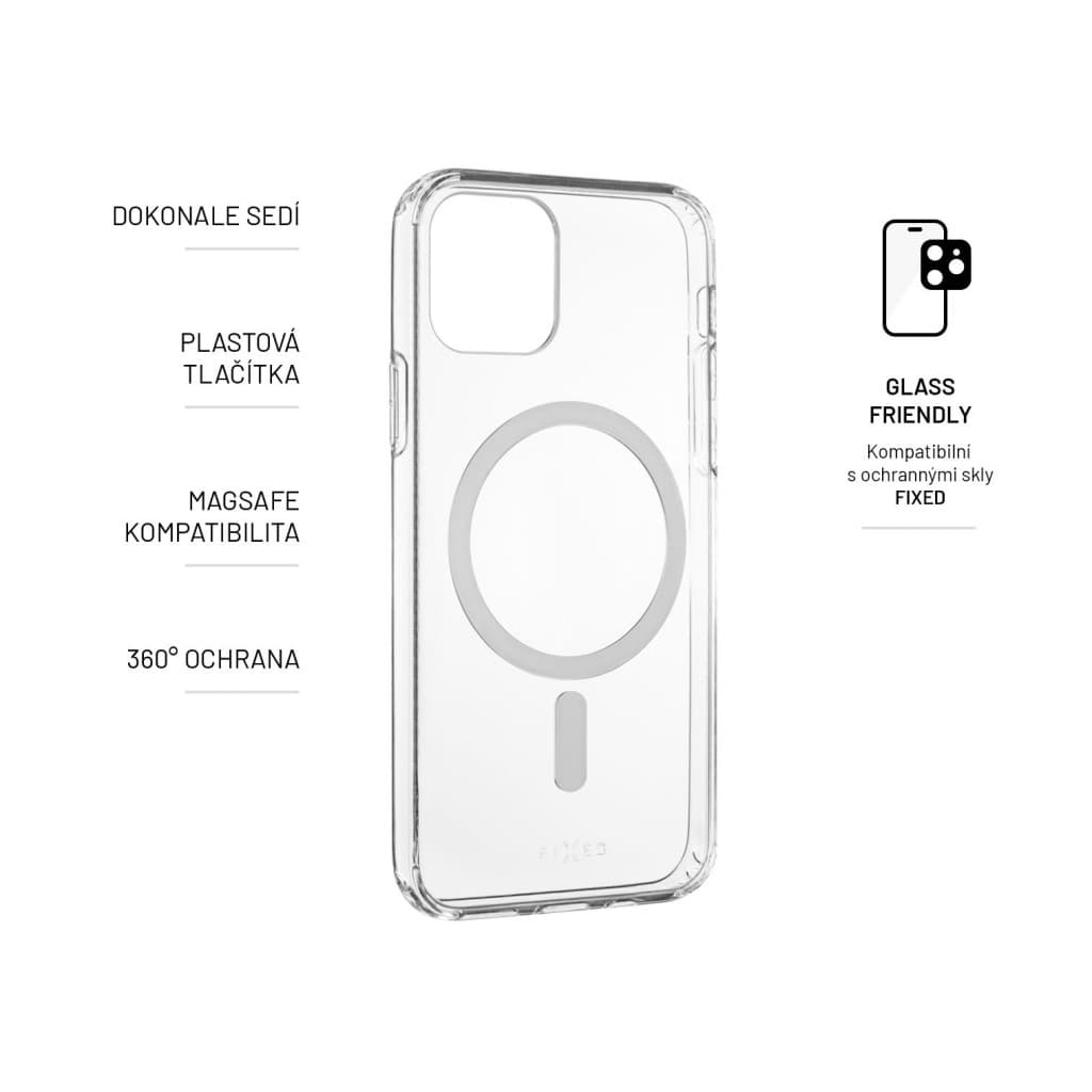 Zadní kryt FIXED MagPure s podporou Magsafe pro Apple iPhone 11 Pro, čirý - náhled 2