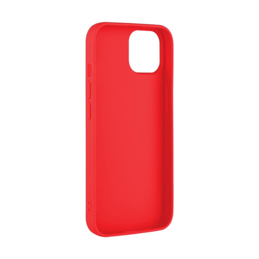 Zadní pogumovaný kryt FIXED Story pro Apple iPhone 14, červený - náhled 2