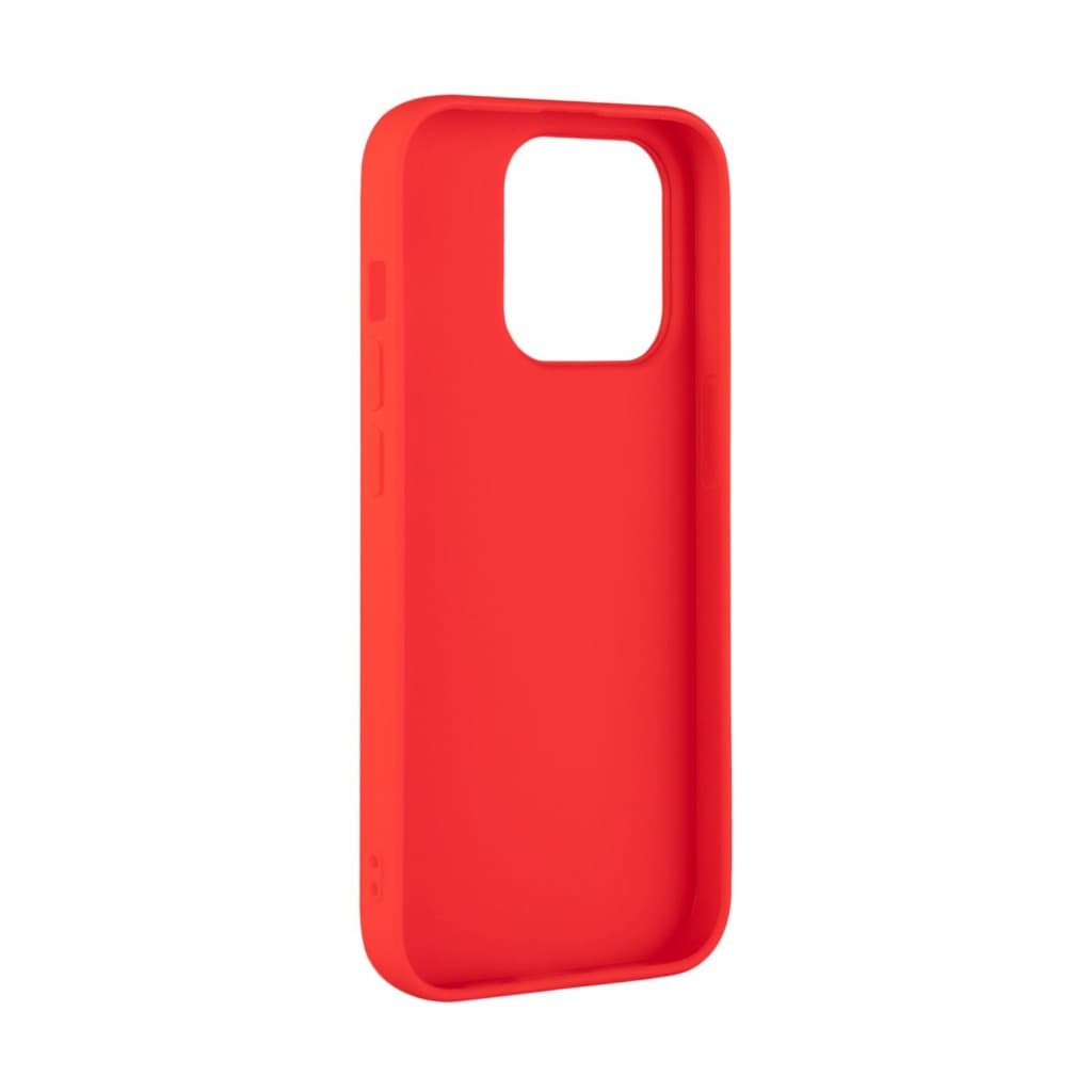 Zadní pogumovaný kryt FIXED Story pro Apple iPhone 14 Pro, červený - náhled 2