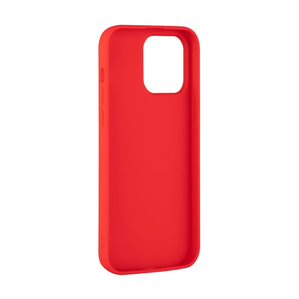 Zadní pogumovaný kryt FIXED Story pro Apple iPhone 14 Pro Max, červený - náhled 2