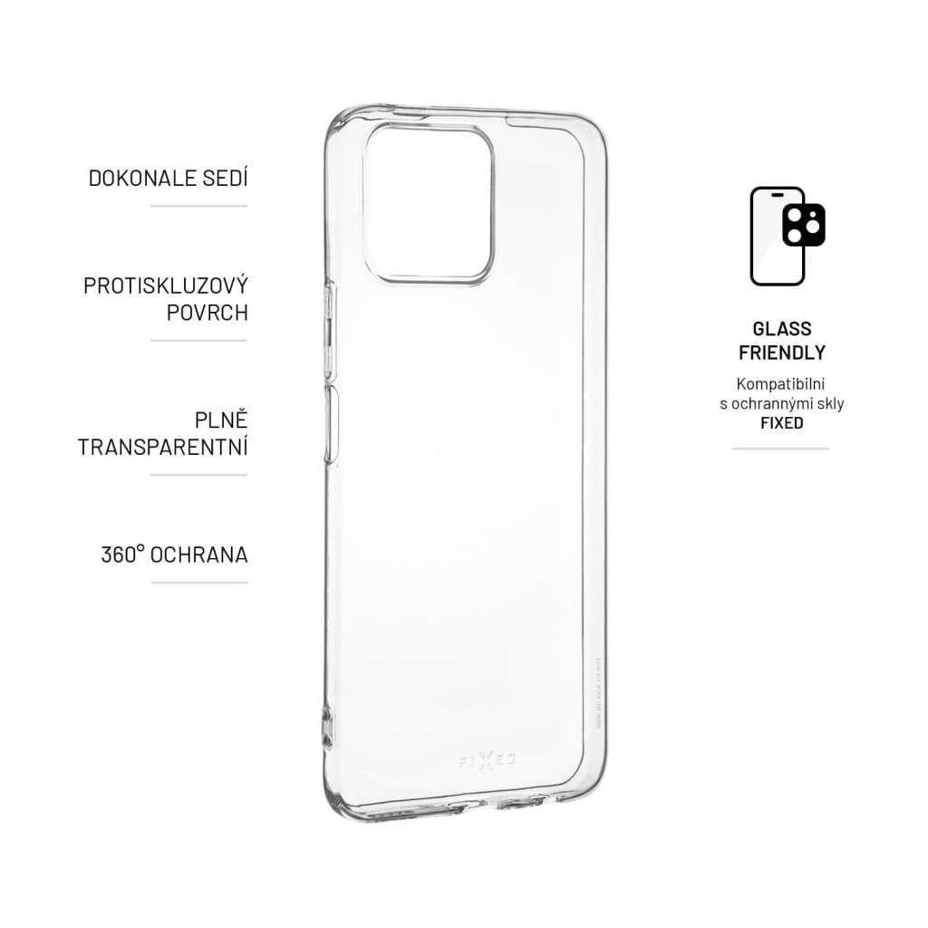 TPU gelové pouzdro FIXED pro Honor X8, čiré - náhled 2