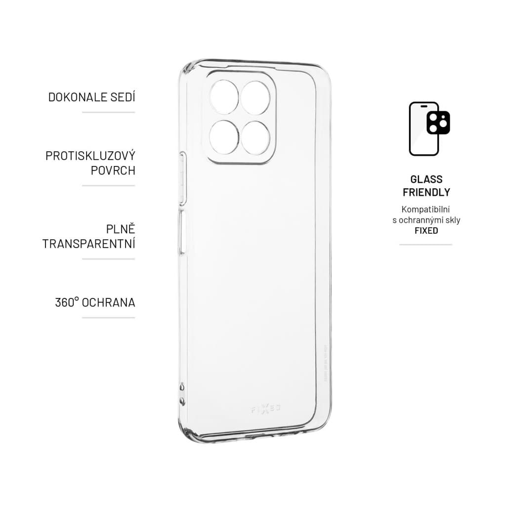 TPU gelové pouzdro FIXED pro Honor X8 5G, čiré - náhled 2