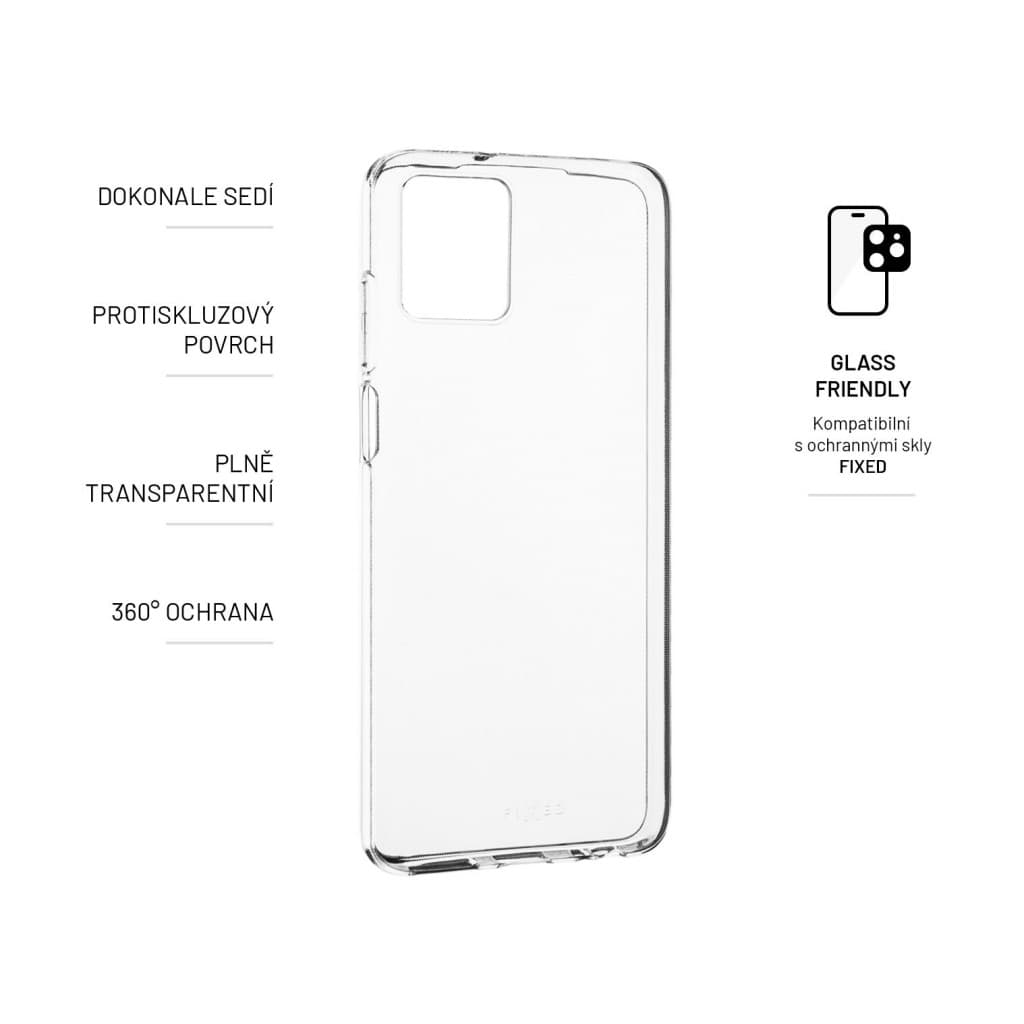 TPU gelové pouzdro FIXED pro Motorola Moto G32, čiré - náhled 2