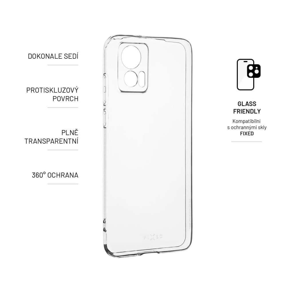 TPU gelové pouzdro FIXED pro Motorola Moto Edge 30 Neo, čiré - náhled 2