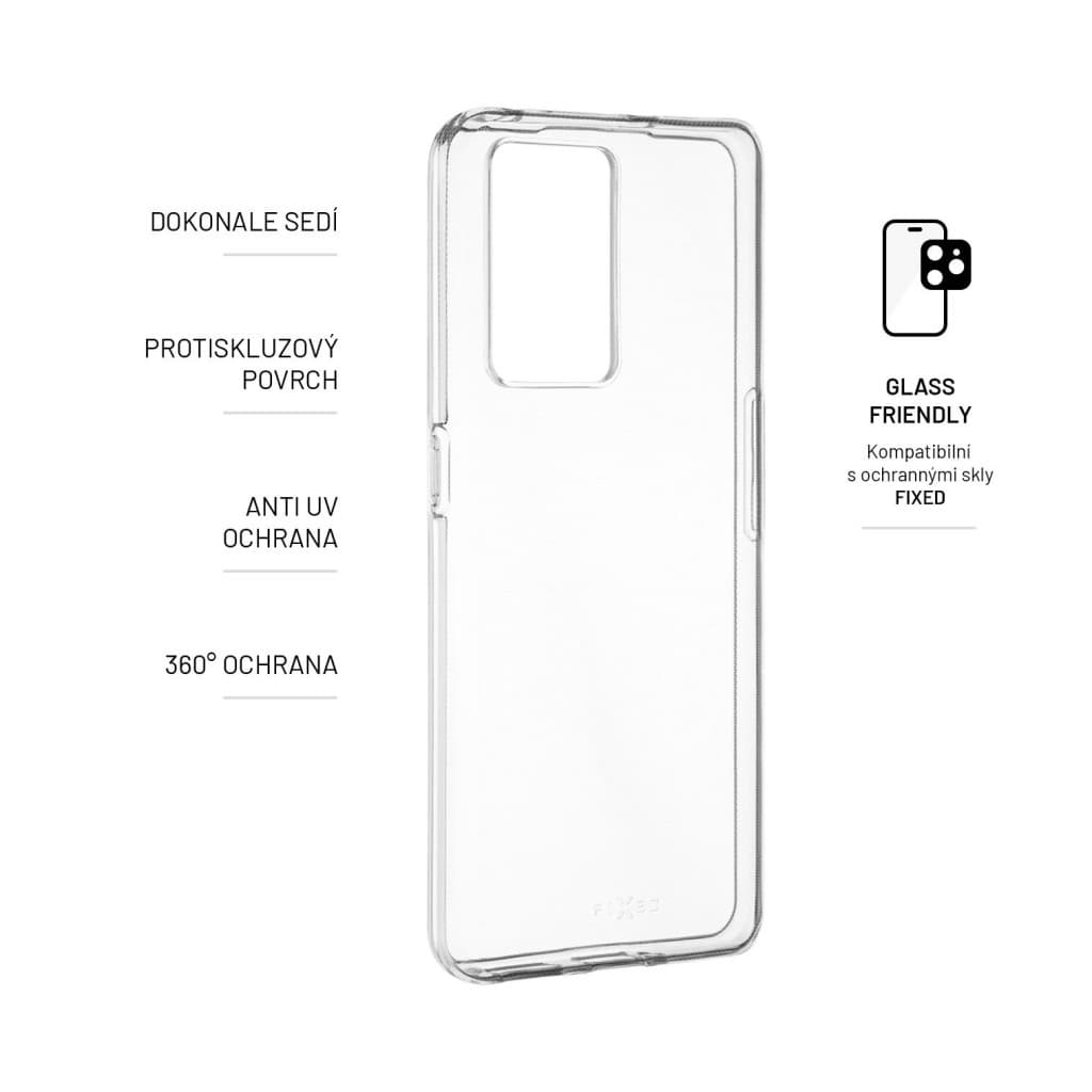 TPU gelové pouzdro FIXED pro Realme GT Neo 3, čiré - náhled 2