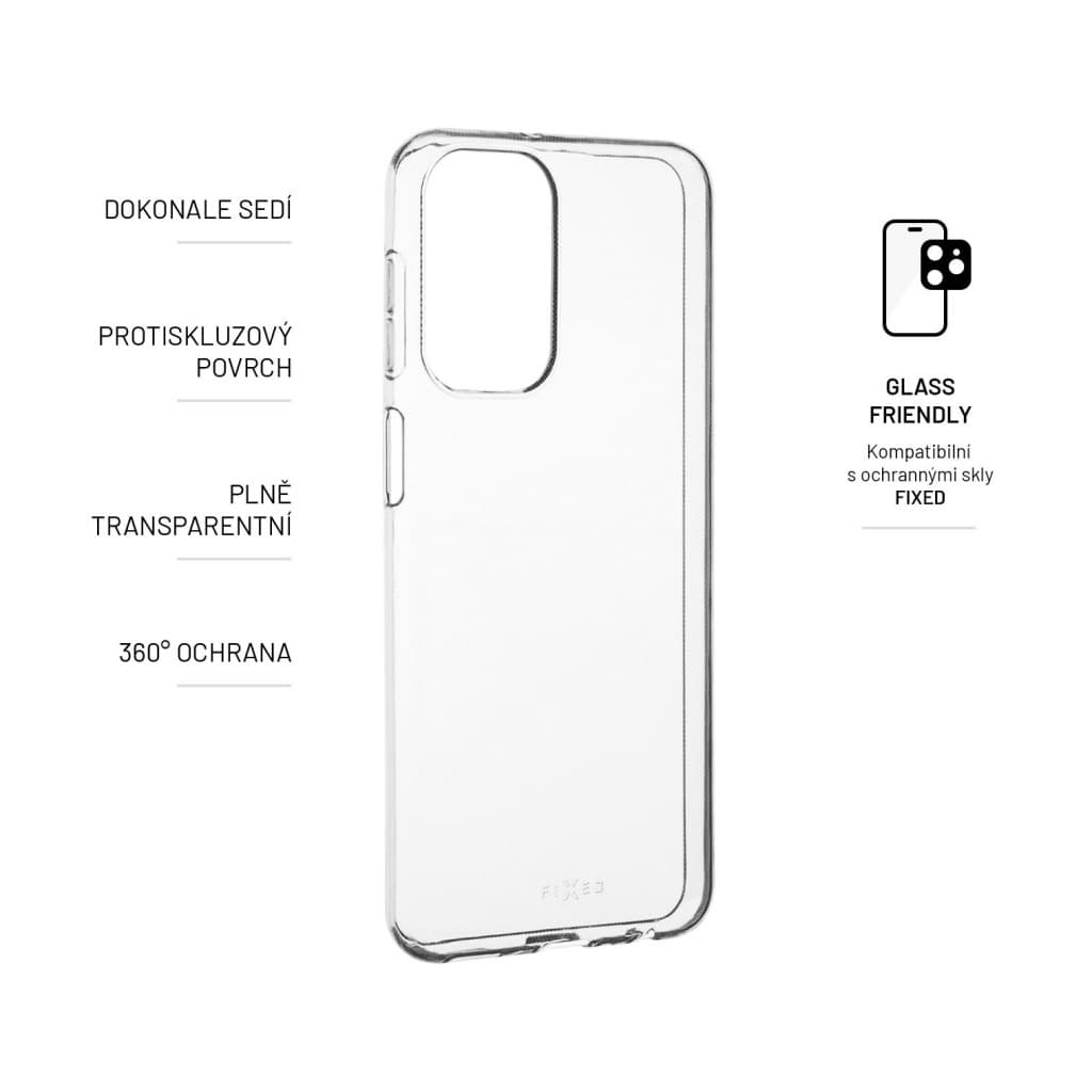 TPU gelové pouzdro FIXED pro Samsung Galaxy A23, čiré - náhled 2