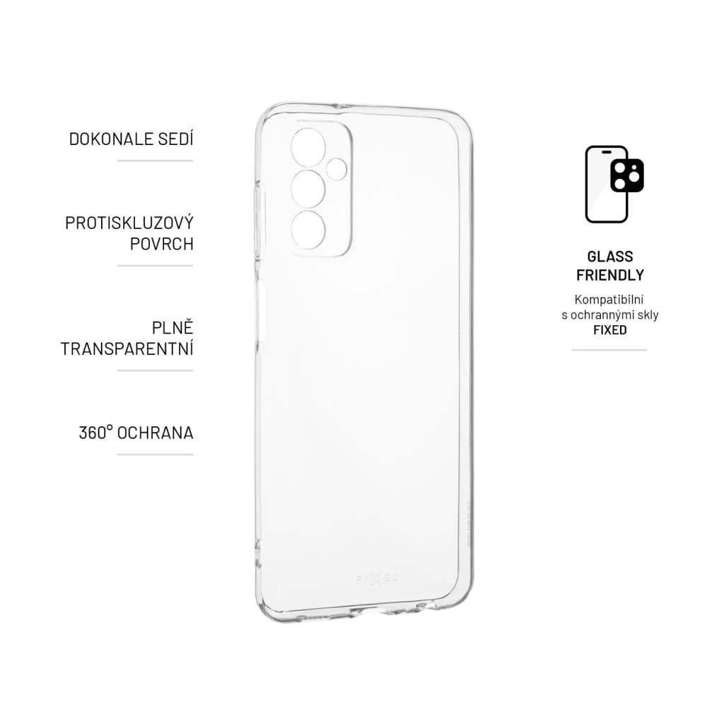TPU gelové pouzdro FIXED pro Samsung Galaxy M13, čiré - náhled 2