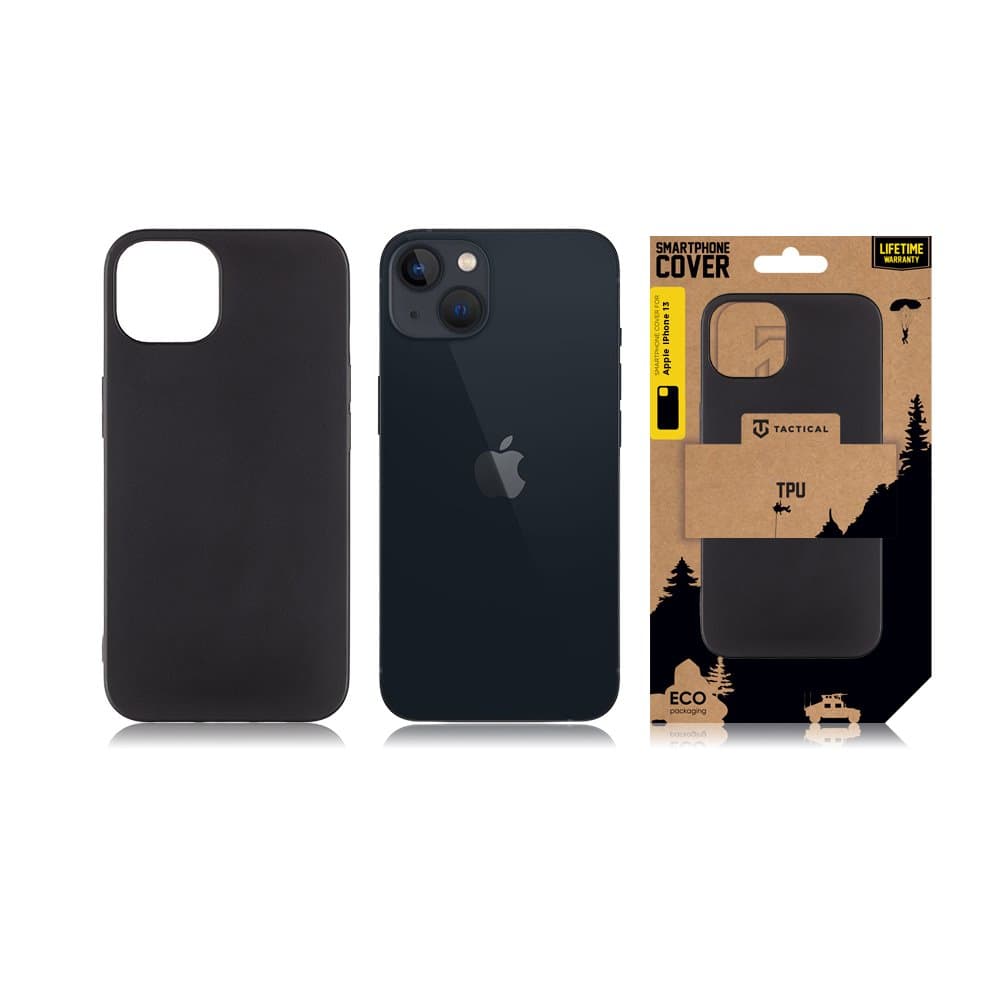 Zadní kryt Tactical TPU pro iPhone 13 černý - náhled 3