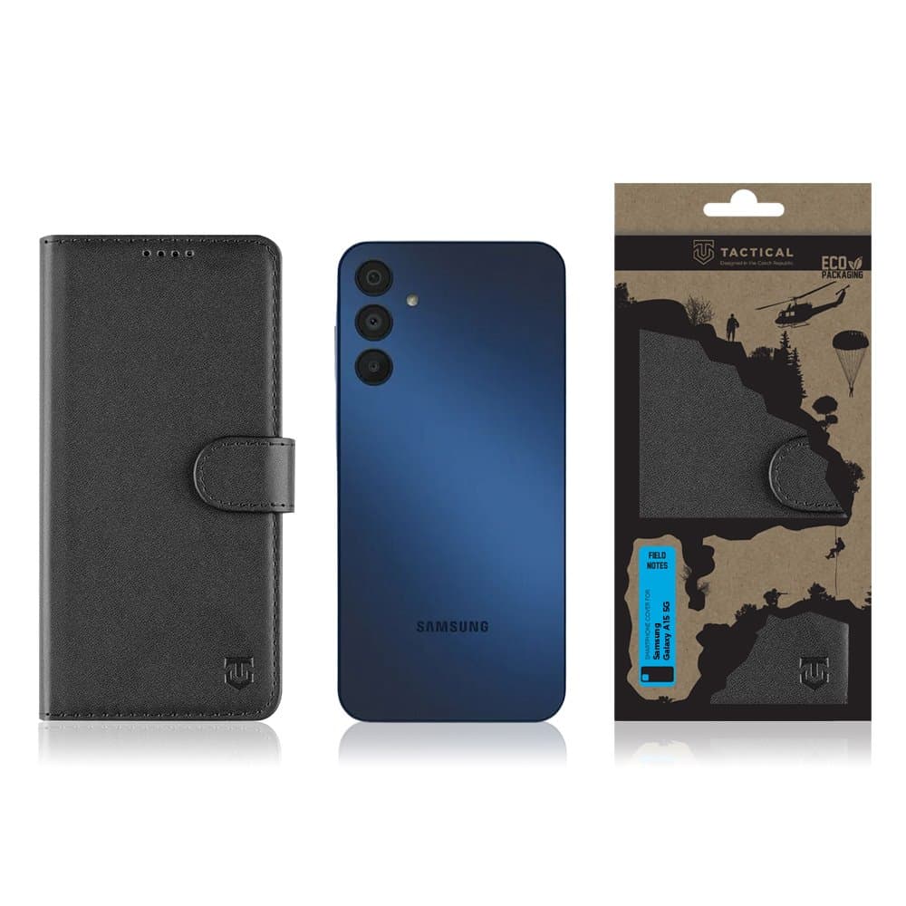 Tactical Field Notes pro Samsung Galaxy A15 5G Black - náhled 3