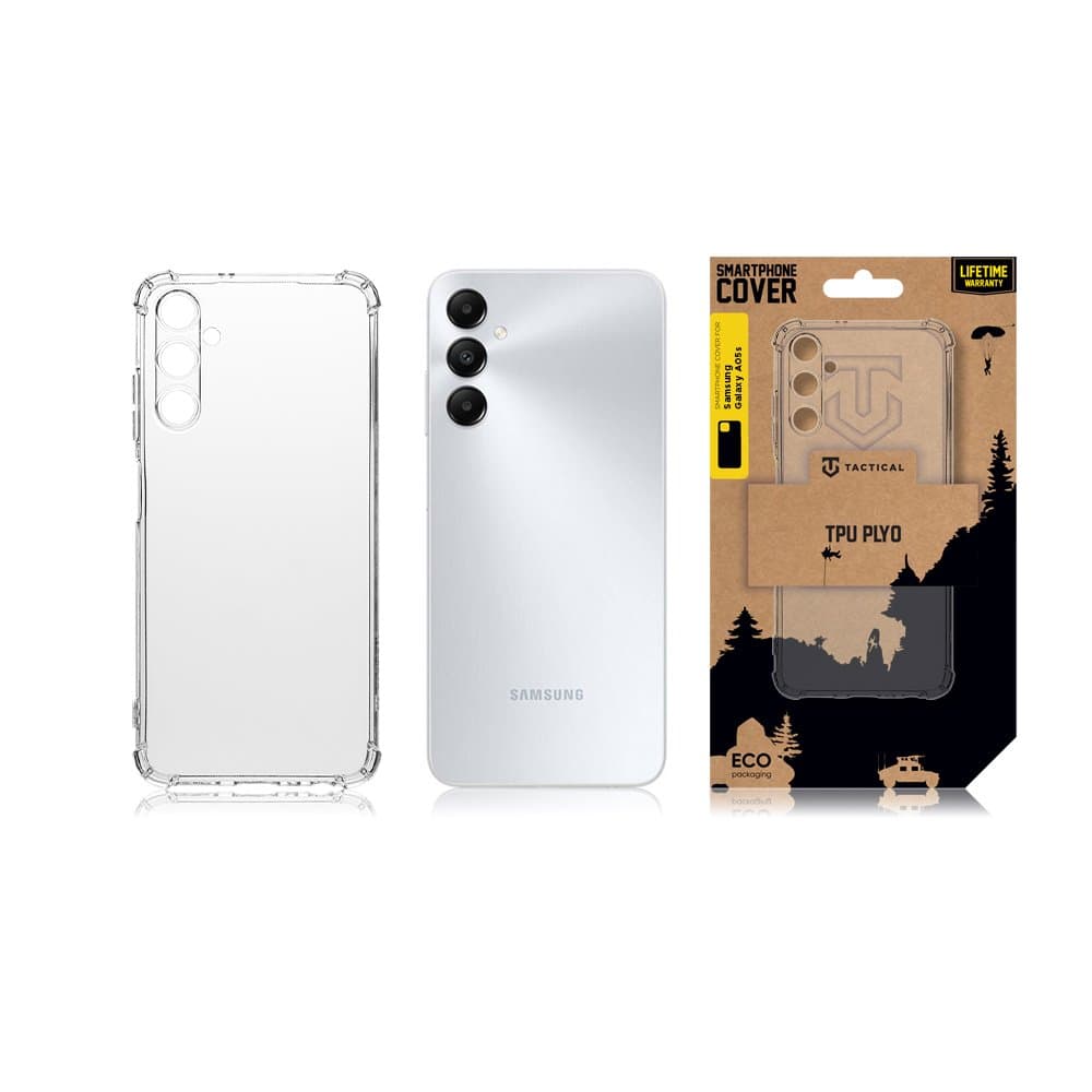 Zadní kryt Tactical Plyo pro Samsung A05s průhledný - náhled 3