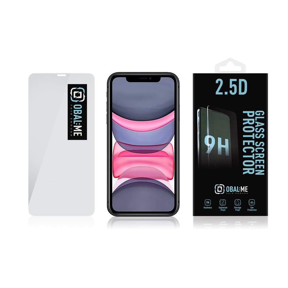 Obal:Me 2.5D Tvrzené Sklo pro Apple iPhone 11 Pro Max/XS Max Clear - náhled 3