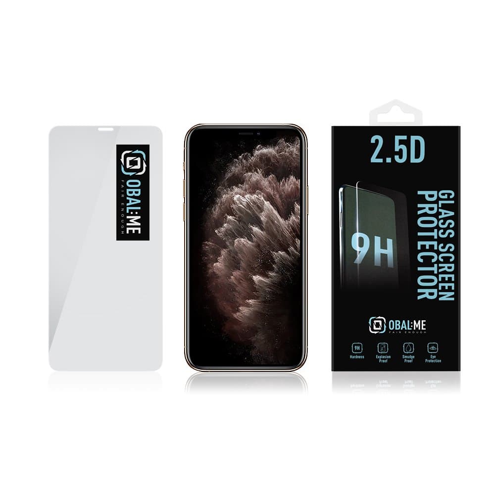 Obal:Me 2.5D Tvrzené Sklo pro Apple iPhone 11 Pro/ XS/X Clear - náhled 3