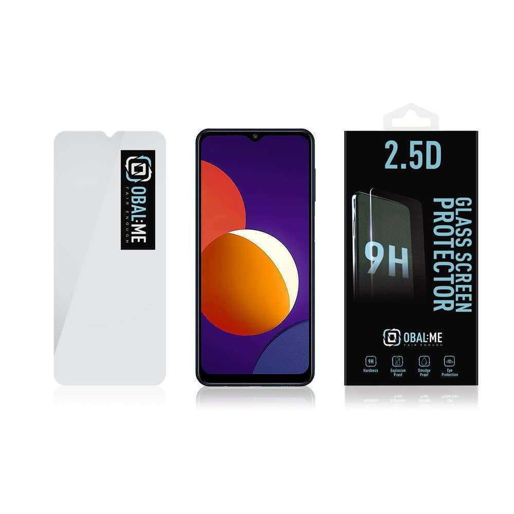 Obal:Me 2.5D Tvrzené Sklo pro Samsung Galaxy M12/A32 5G/A12/A02s Clear - náhled 3