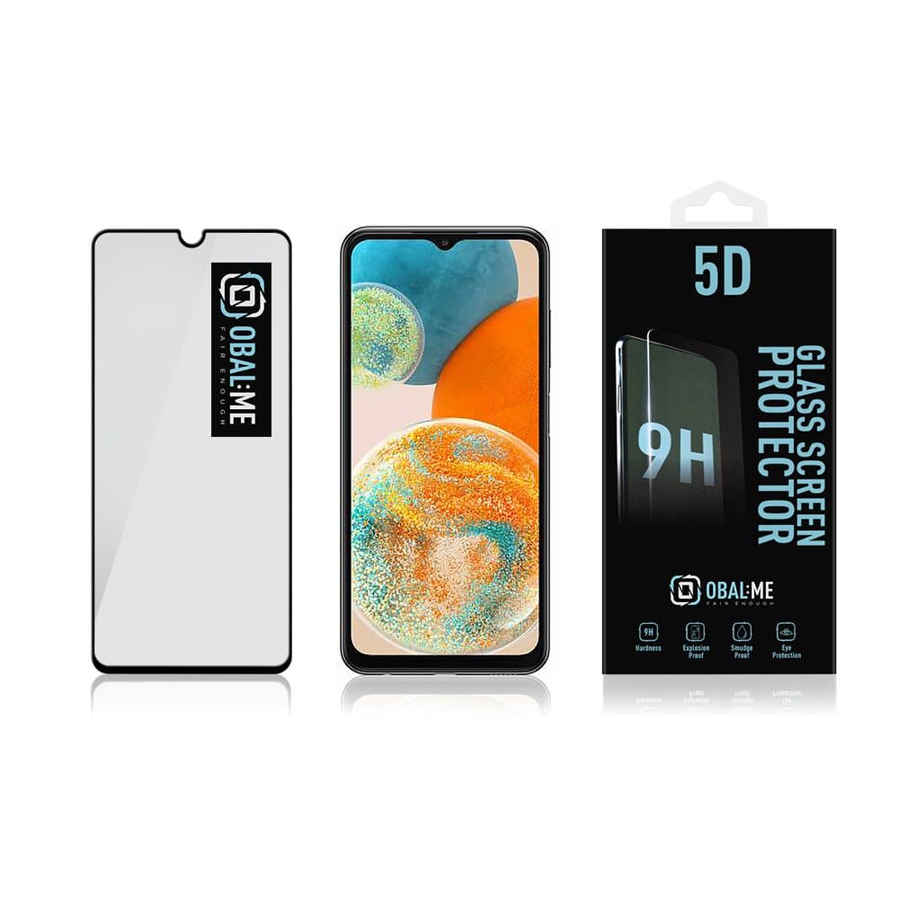 Obal:Me 5D Tvrzené Sklo pro Samsung Galaxy A23 5G Black - náhled 3