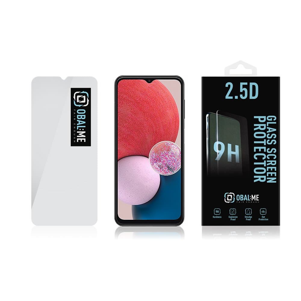 Obal:Me 2.5D Tvrzené Sklo pro Samsung Galaxy A13 4G Clear - náhled 3