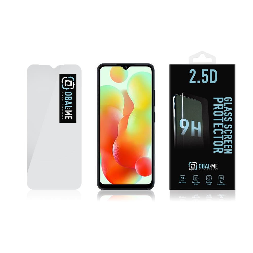 Obal:Me 2.5D Tvrzené Sklo pro Xiaomi Redmi 12C Clear - náhled 3