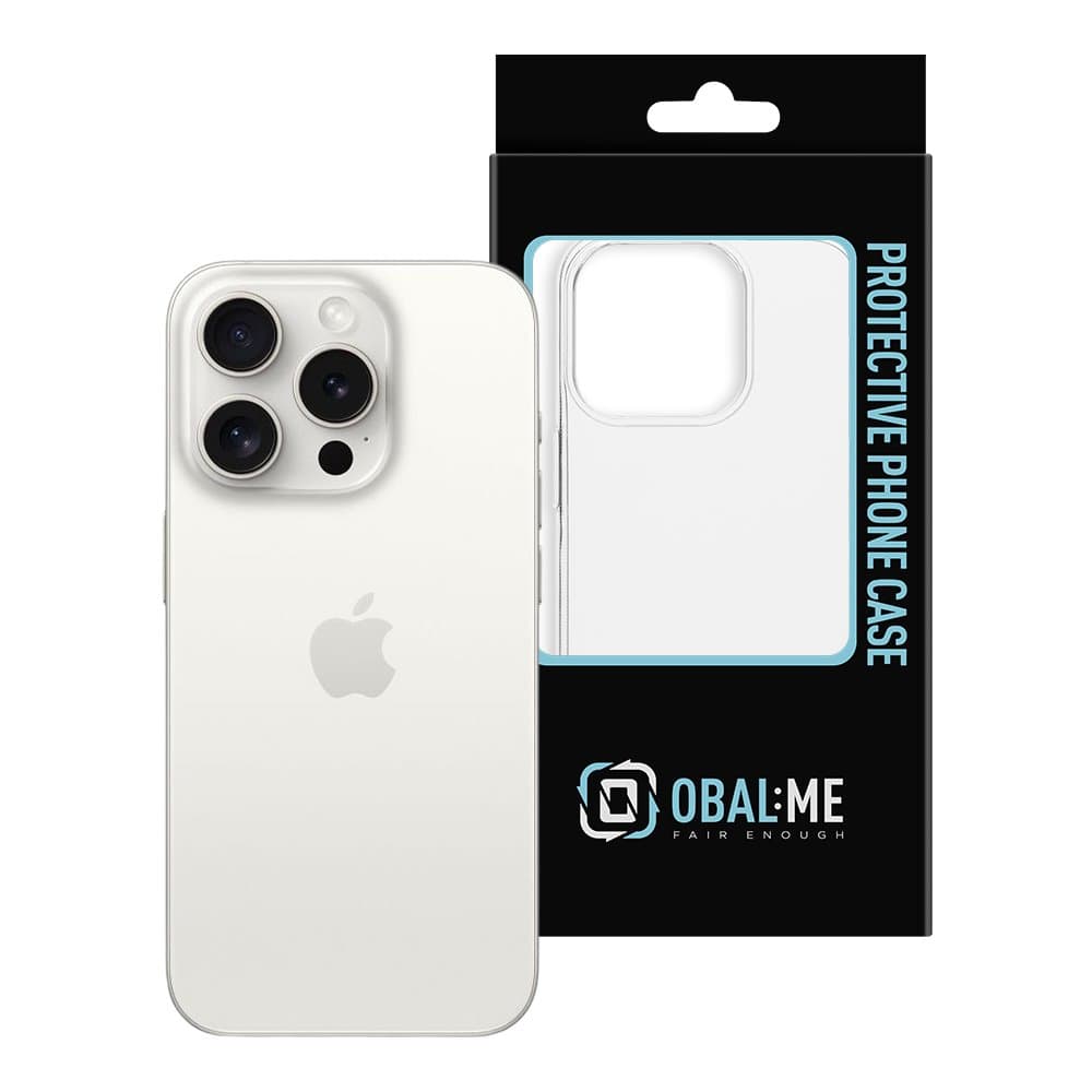 Obal:Me TPU Kryt pro Apple iPhone 15 Pro Transparent - náhled 3
