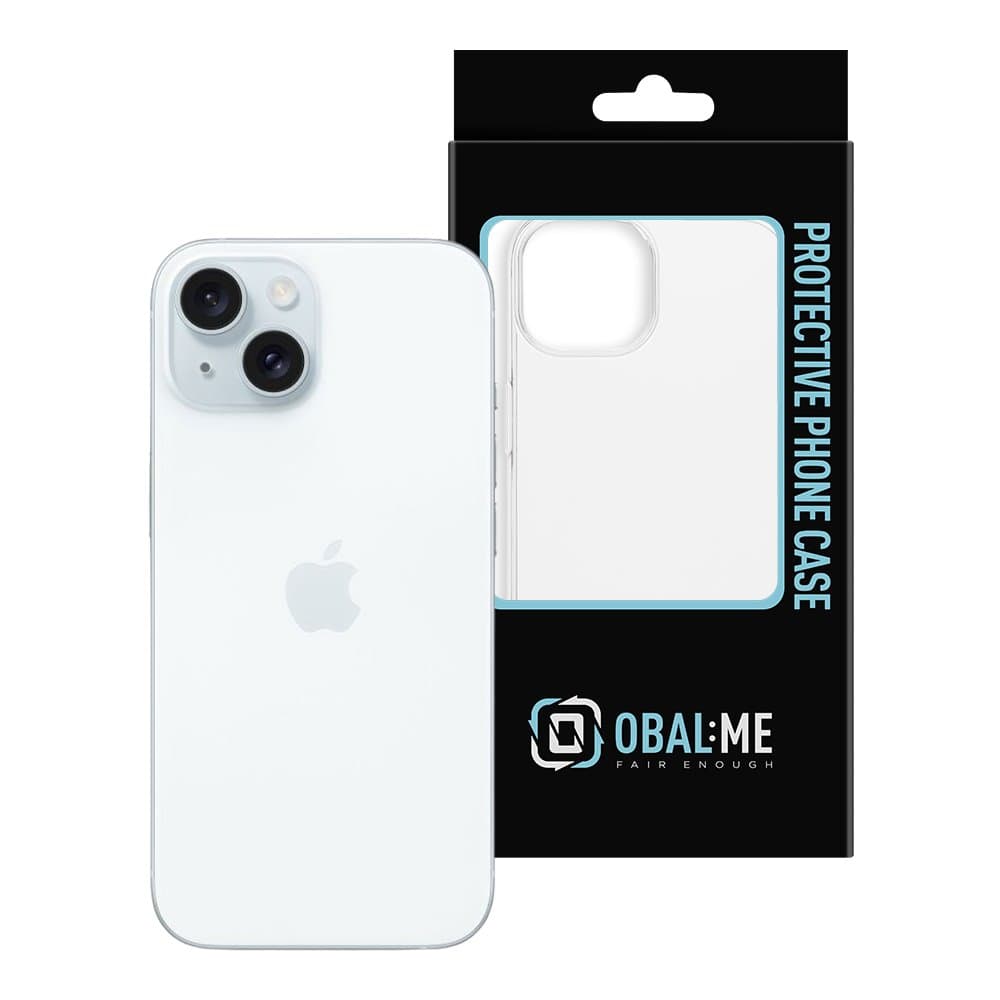 Obal:Me TPU Kryt pro Apple iPhone 15 Transparent - náhled 3