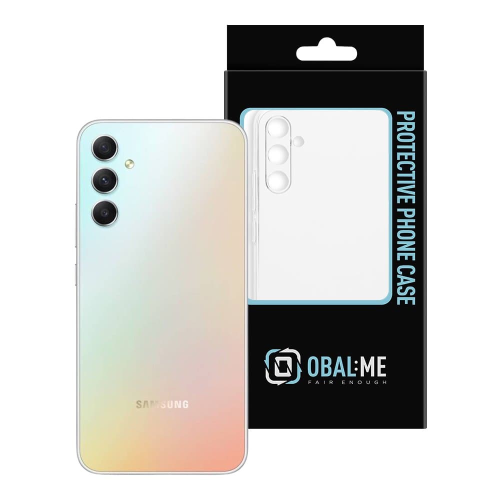 Obal:Me TPU Kryt pro Samsung Galaxy A34 5G Transparent - náhled 3