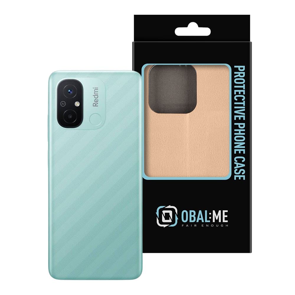 Obal:Me Book Pouzdro pro Xiaomi Redmi 12C Gold - náhled 3