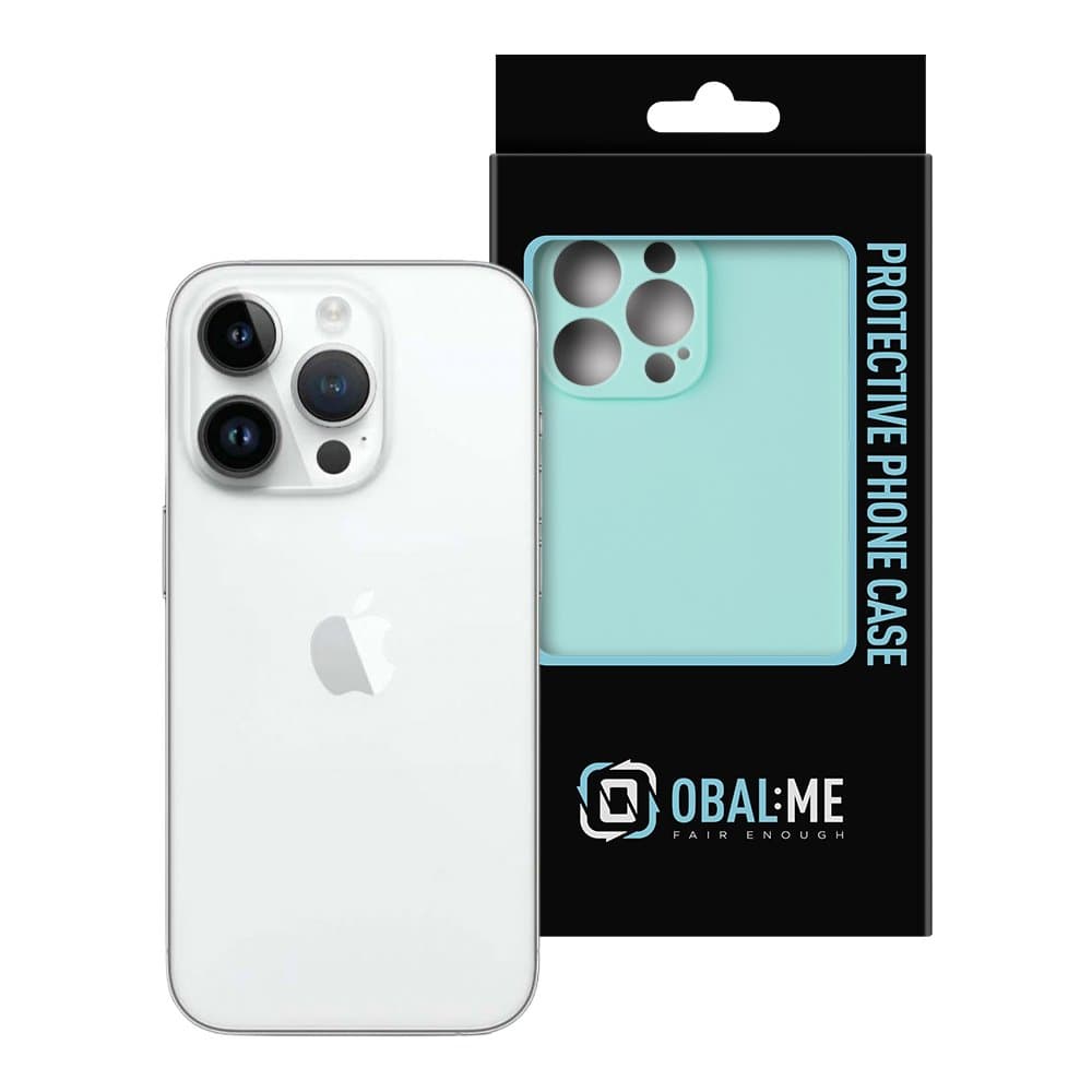 Obal:Me Matte TPU Kryt pro Apple iPhone 14 Pro Max Turquoise - náhled 3